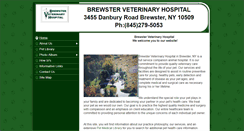 Desktop Screenshot of brewstervet.com