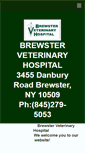 Mobile Screenshot of brewstervet.com